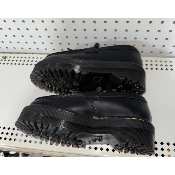 Dr. Martens Adrian Quad Womens Leather Slip On Platform Tassel Loafers Size 6 - Picture 6 of 8